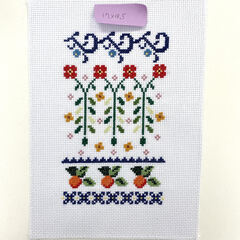 クロスステッチ 刺繍 ☆ 完成品の画像