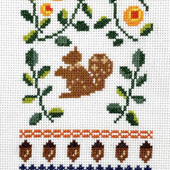 クロスステッチ 刺繍 ☆ 完成品の画像