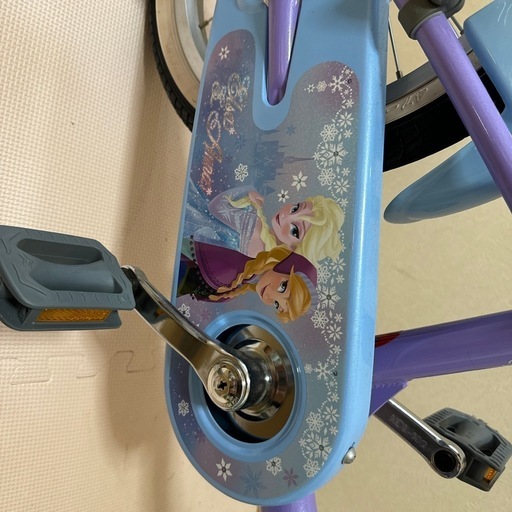 子供女児　16インチ自転車　アナ雪　　美品
