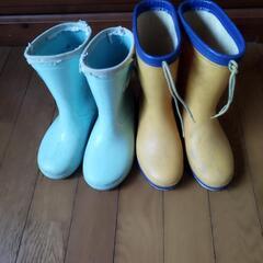 雨靴　20センチの画像