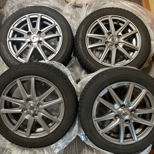 ホイール美品！155 65R14 スタッドレスタイヤ