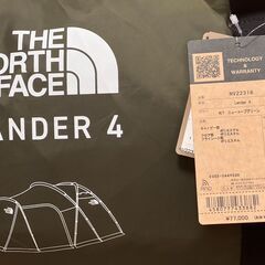 【新品未使用品】THE NORTH FACE(ザ・ノースフェイス) テント Lander 4 ランダー4 NV22318 ニュートープグリーンの画像