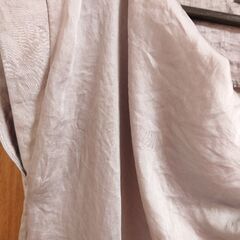 サテン　カットソーの画像