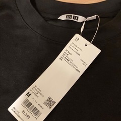 UNIQLO リメイク　　ちいかわ　MENS M ブラック　新品未使用の画像