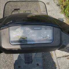 セピア スズキ 2スト 原付バイクの画像