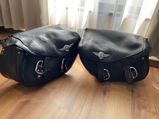 【ハーレー純正】本革サイドバッグ