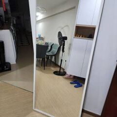 IKEA stave 姿見 白 Whiteの画像