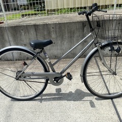 27インチ 変速なし 中古 自転車 学生 買取  シティサイクル 