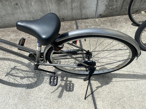 27インチ 変速なし 中古 自転車 学生 買取  シティサイクル 