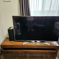 テレビ台 スライド延長可 ISSEIKI ウォルナットの画像