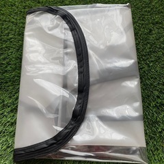 新品未使用品です❣️ ベビーカー レインカバー A型 B型 雨よけ メッシュ窓 防水 防寒 防風 花粉対策 収納ポーチ付き の画像