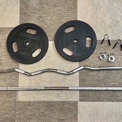 バーベル 15kgセット バーベルシャフト2種