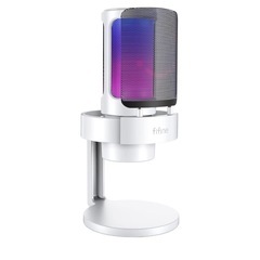 FIFINE USB コンデンサーマイク　ホワイト