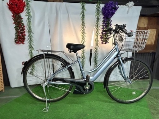 No.187 ヤマハPAS CITY-L5 27型電動自転車 27型 内装5段変速 整備済み