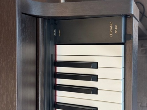 #極美品　CASIO カシオ AP-470BN 2022年製 電子ピアノ CELVIANO 88鍵盤