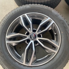 MSW by OZ RACING MSW アルミホイール17インチ7.5J ＋35 PCD112 スタッドレスVRX2 4本の画像