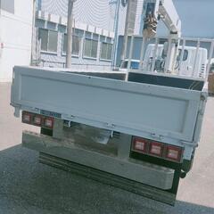 車検たっぷり三菱 ジェネレーションキャンター2t車 4段ユニックラジコン付き カスタム デコトラ の画像