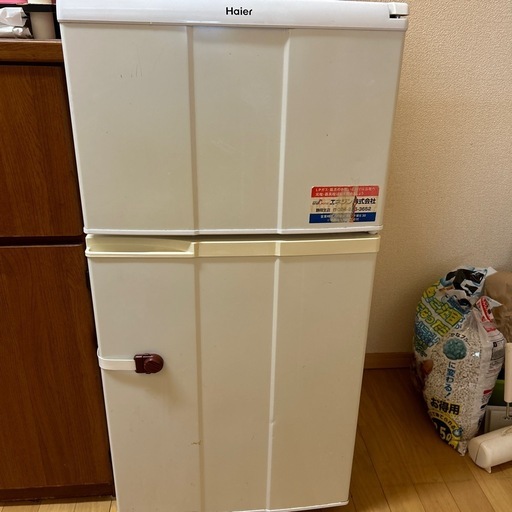 2ドア冷蔵庫