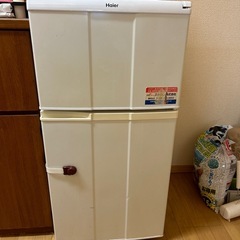 2ドア冷蔵庫 