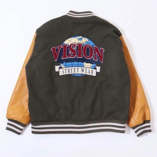 VISION スタジャン ヴィジョン ブルゾン MA-1