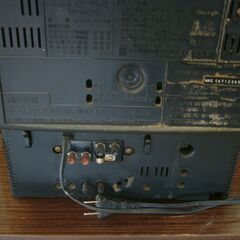 ナショナルカラーテレビ（TH-14C1）/ブラウン管テレビ/電源確認・砂あらし状態確認ずみ。の画像