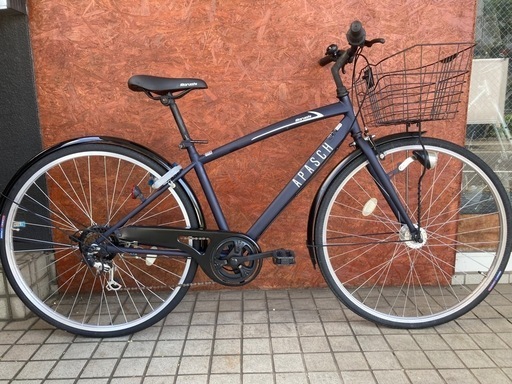 MARUISHI APASCH アパッシュクロス シティサイクル 6速ギア27インチ 街乗り 通勤・通学