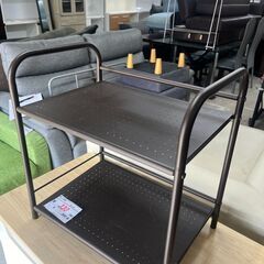 リサイクルショップどりーむ天保山店　No14072　ラック　棚　スチールラック　キッチンラックの画像