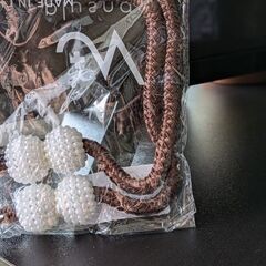 カーテンタッセル マグネット式 2個セット②（新品）おすすめの画像