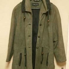 ◆キャロラインムーア caroline moore レザーコート 中古品