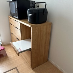 ニトリ　キッチンボード　収納あり