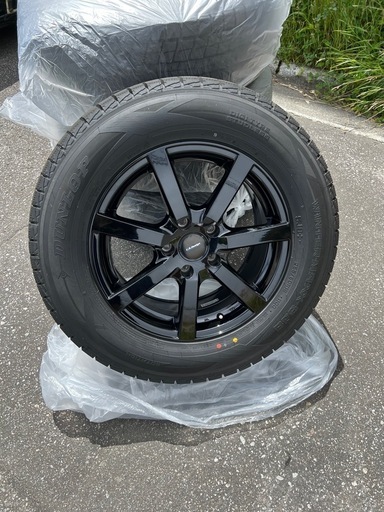 【美品】2023年製 ダンロップ ホイール付 265/60R18 4本セット SUV・PUに