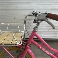 【取引終了】子ども用自転車14インチ⭐︎補助輪付き⭐︎ピンク の画像