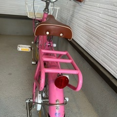 【取引終了】子ども用自転車14インチ⭐︎補助輪付き⭐︎ピンク の画像