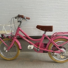【取引終了】子ども用自転車14インチ⭐︎補助輪付き⭐︎ピンク 