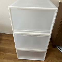 無印良品 クリアケースの画像