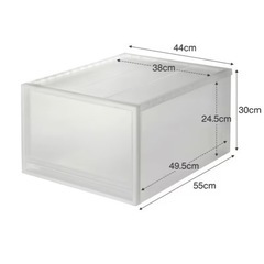 無印良品 クリアケースの画像