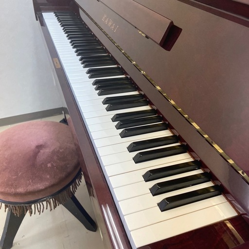 【30万円→15万円に最終値下げ済！】KAWAI アップライトピアノ KL-601 ハイグレードモデル 木目調 マホガニー艶出し塗装仕