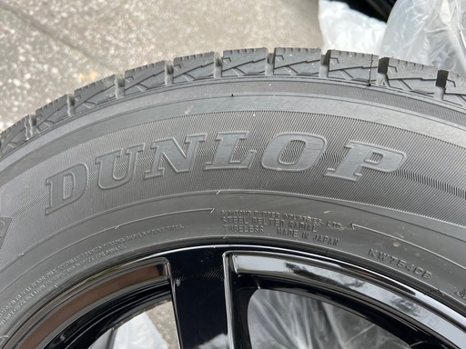 【美品】2023年製 ダンロップ ホイール付 265/60R18 4本セット SUV・PUに 