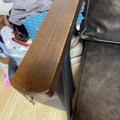 お値下げ致しました。2人掛けソファーの画像