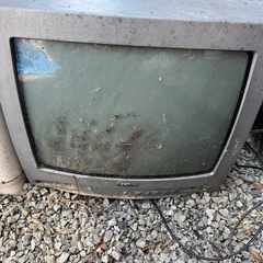 【確定】ジャンク🌱18型ブラウン管テレビ