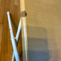 ニトリ　折りたたみコンパクトデスクの画像