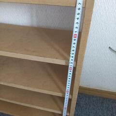 【取引中】家具 収納家具 可動式棚の画像