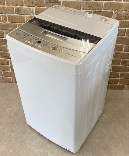 AQUA アクア 洗濯機 4.5kg  2021年製