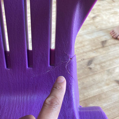 2個セット《ADAMS》アダムス【キッズ】アディロンダックチェアー　プラスチック（アメリカ製）KIDS Adirondack ADIRONDACK-KIDSの画像