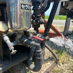 オリンピア 自走動力噴霧機 セル付きTR3-551K 6馬力ラジコンゾウの鼻