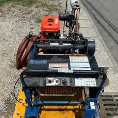 オリンピア 自走動力噴霧機 セル付きTR3-551K 6馬力ラジコンゾウの鼻