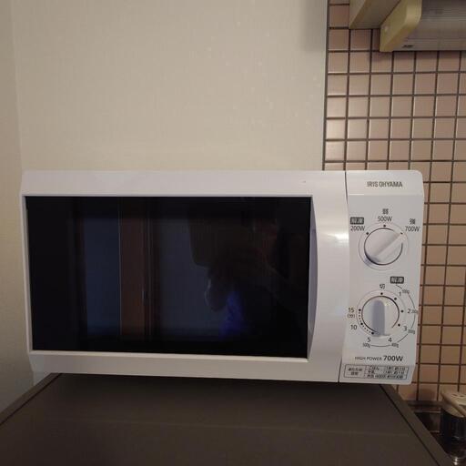 電子レンジ☆アイリスオーヤマ☆2019年製☆18ᒪ☆美品