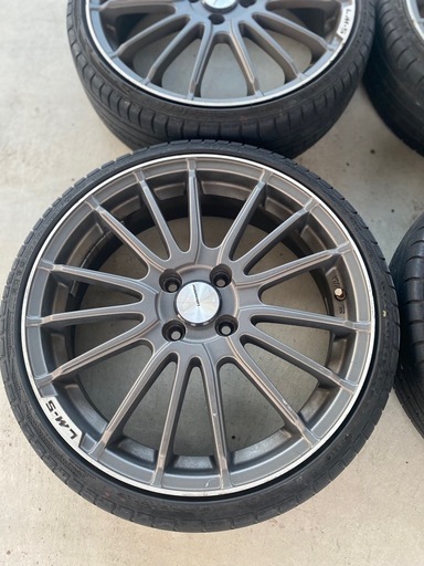 Lehrmeister5.5J +45 100 4H アクセレラ acceiera 165/40R17軽用　