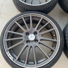 Lehrmeister5.5J +45 100 4H アクセレラ acceiera 165/40R17軽用　の画像