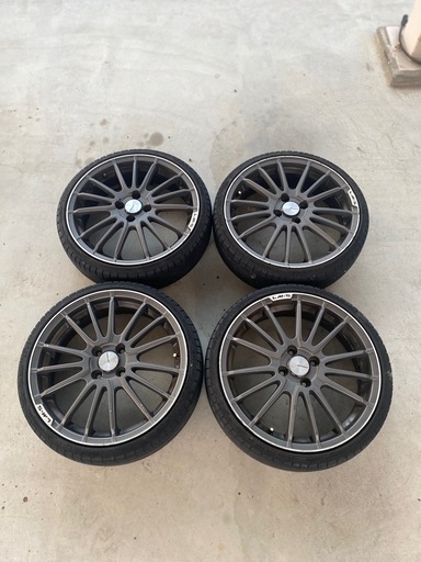 Lehrmeister5.5J +45 100 4H アクセレラ acceiera 165/40R17軽用